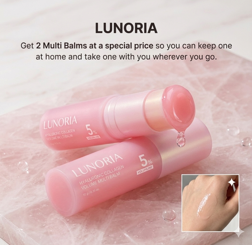 LUNORIA PDRN Pink Collagen Volume Multi Balm