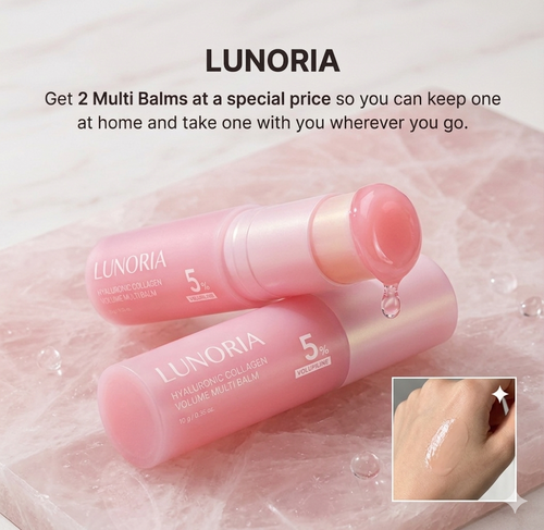 LUNORIA PDRN Pink Collagen Volume Multi Balm